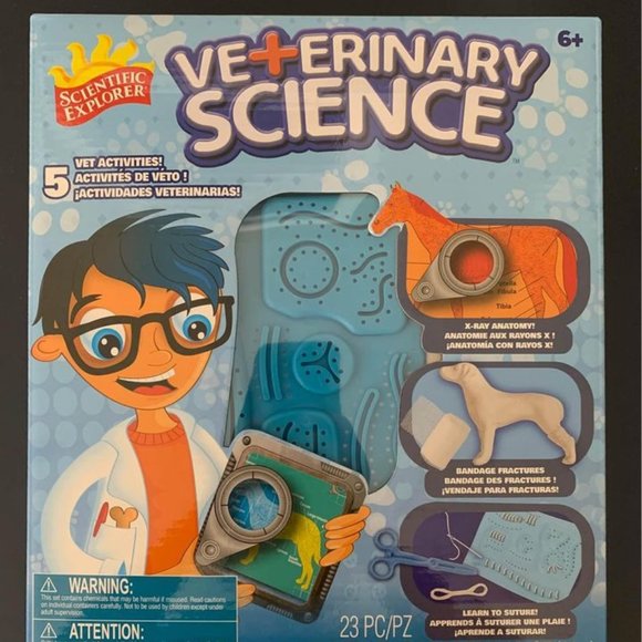Scientific Explorer Veterinary Science Kids Science Experiment Kit - Picture 1 of 2